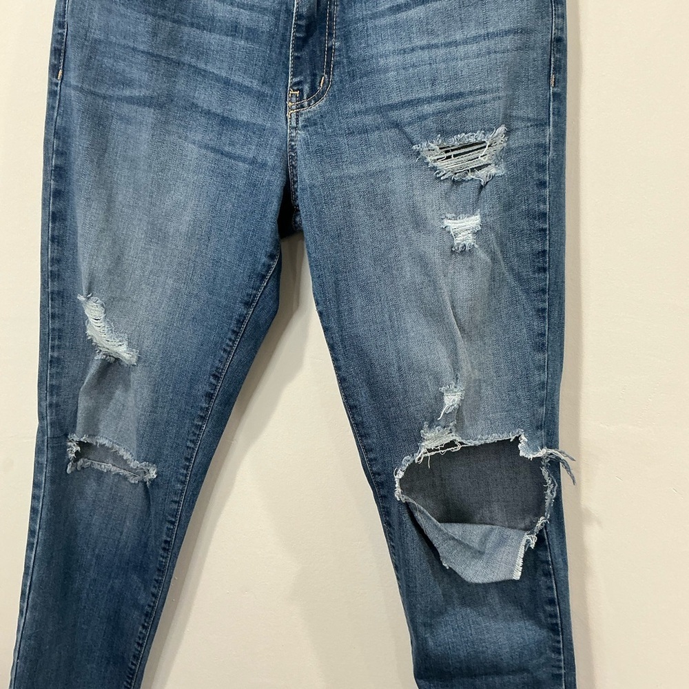 Flying Monkey Distressed Denim Skinny Jeans - Picture 4 of 7